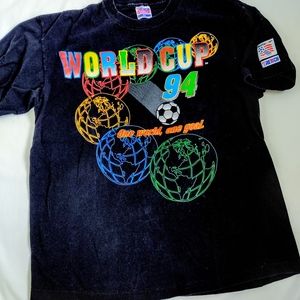 Soccer World Cup Tee 1994 EUC XL